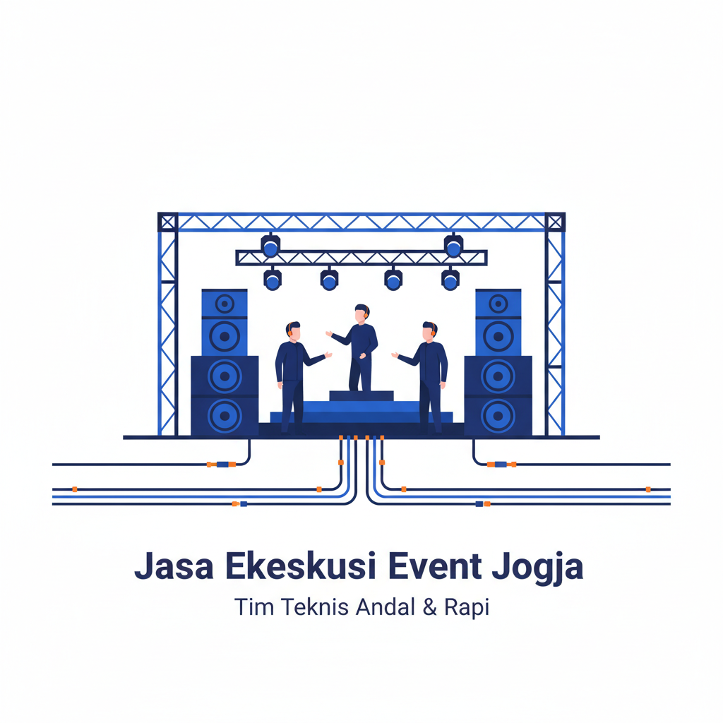 Jasa Eksekusi Event Jogja: Tim Teknis Andal & Rapi via Loka Muv